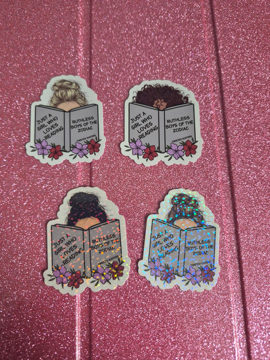 Imperfect - Twisted Sisters Ruthless Boys Stickers