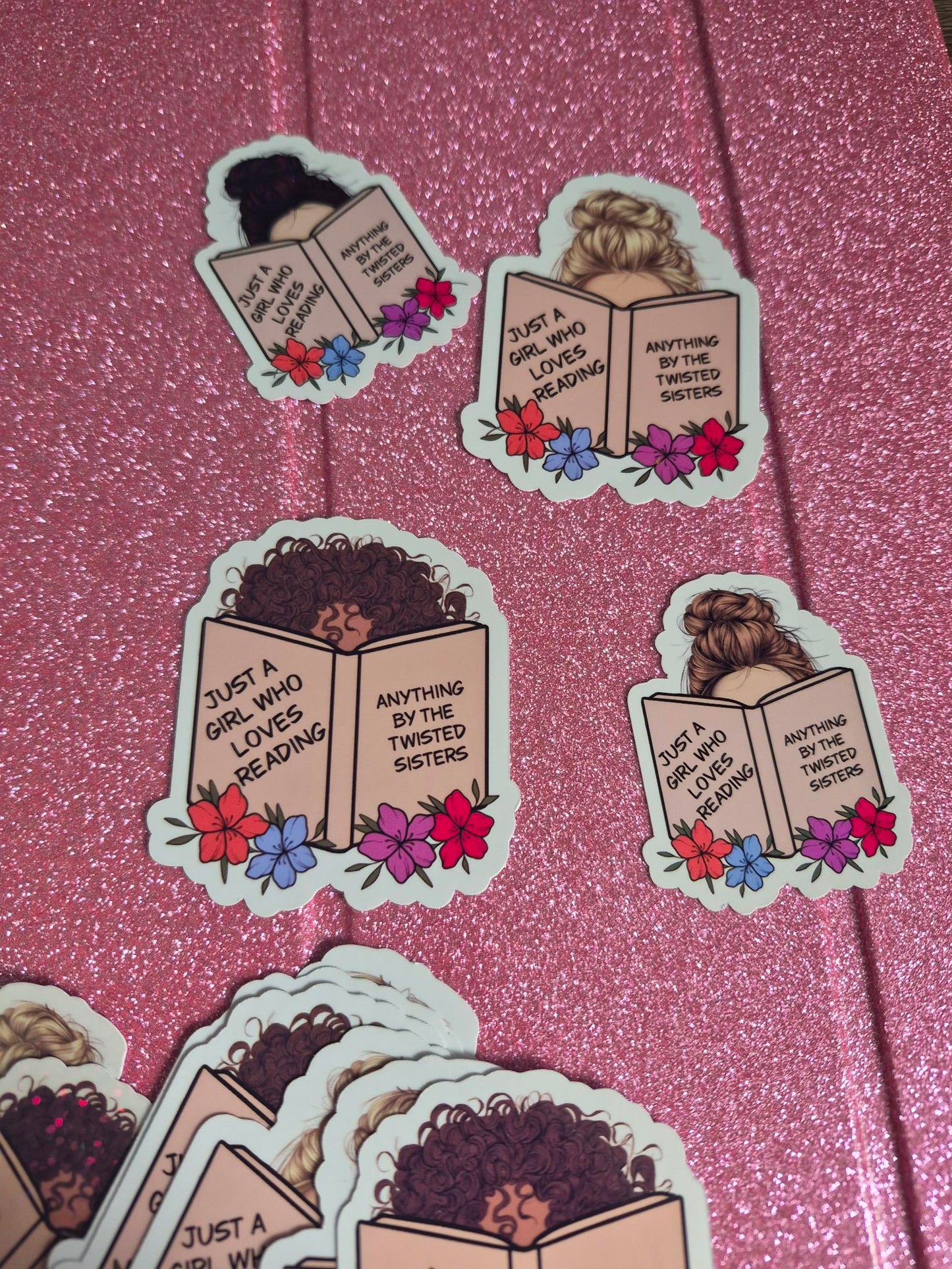 Imperfect - Anything By The Twisted Sisters Stickers