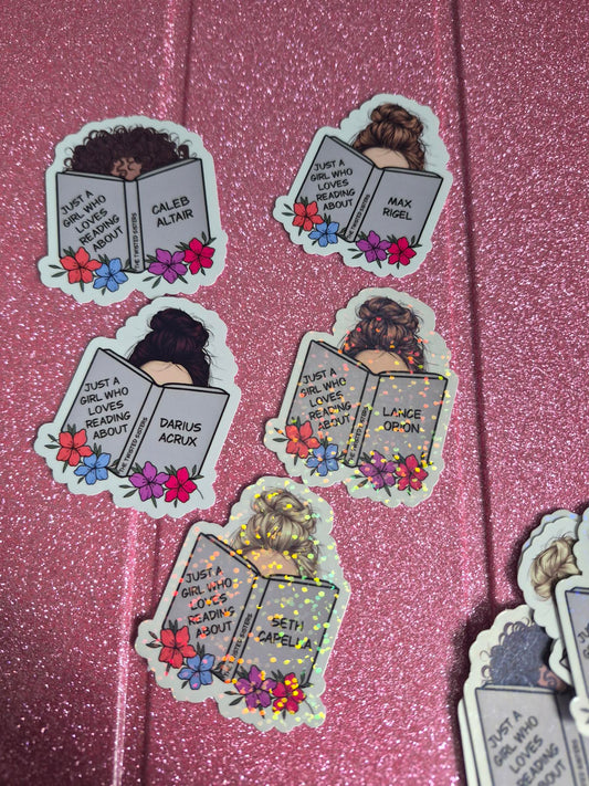 Imperfect - Twisted Sisters Zodiac Academy Stickers