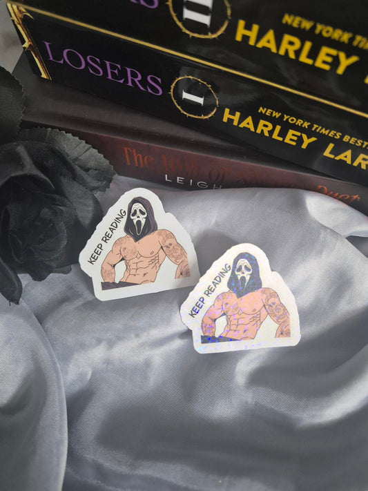 Keep Reading Sticker