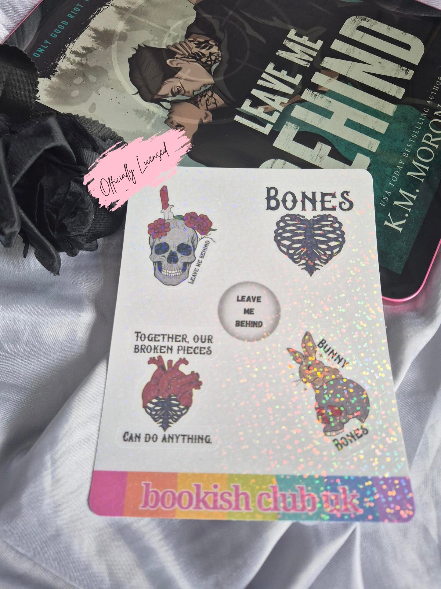 KM.Moronova Leave Me Behind Sticker Sheet