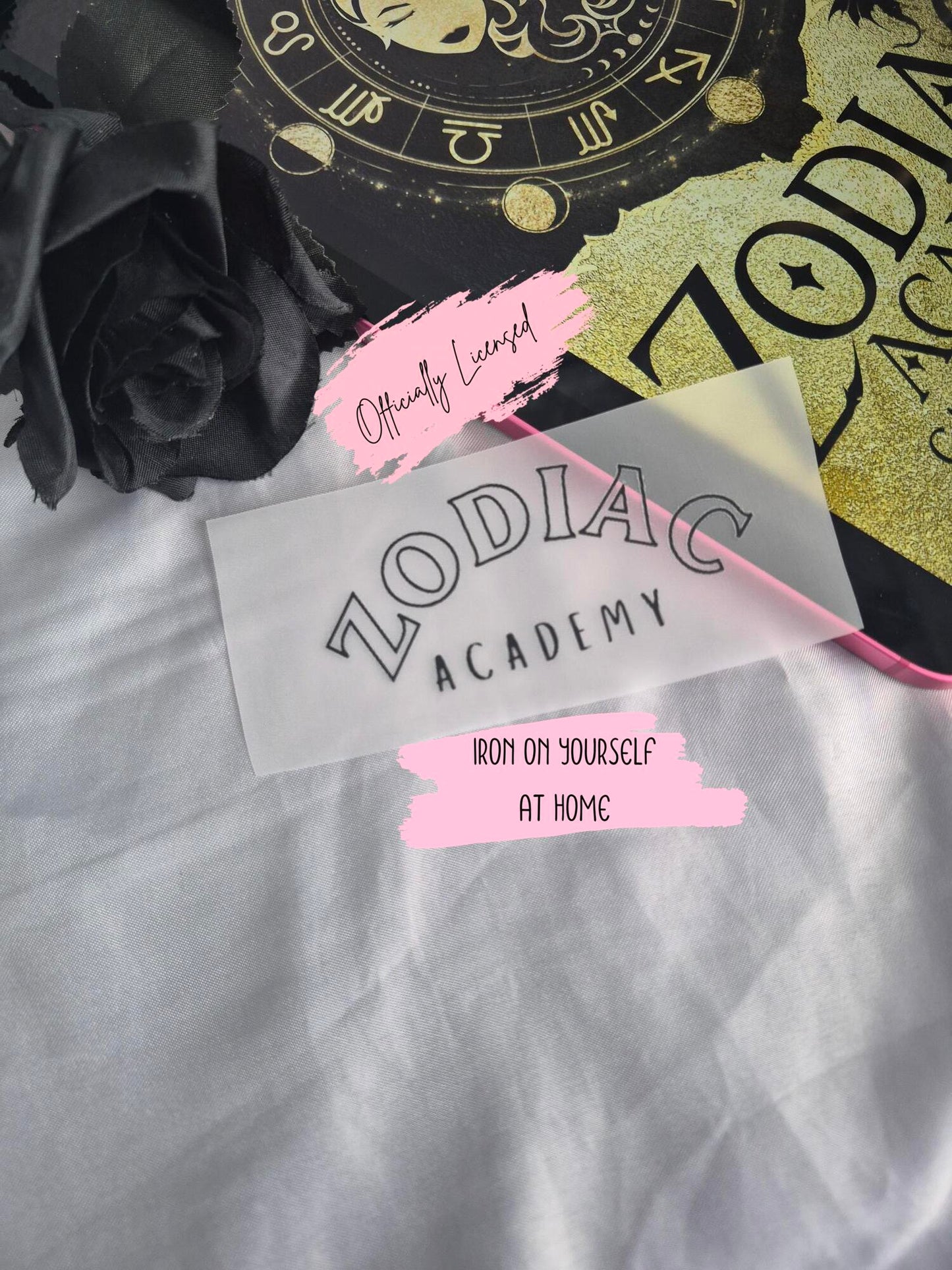 Zodiac Academy DTF Iron On Print - Pocket Size