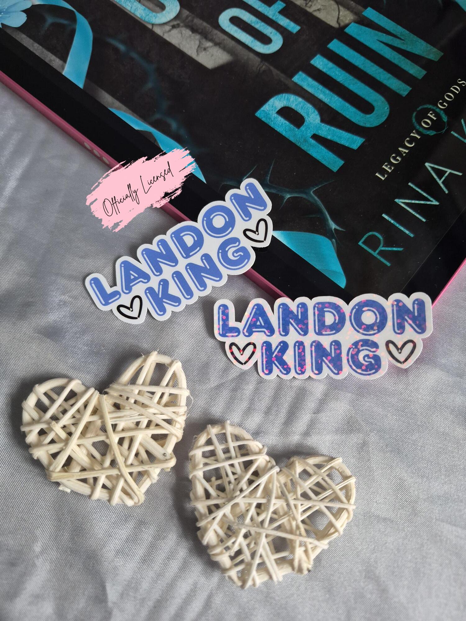 God Of Ruin - Landon King Sticker image 0