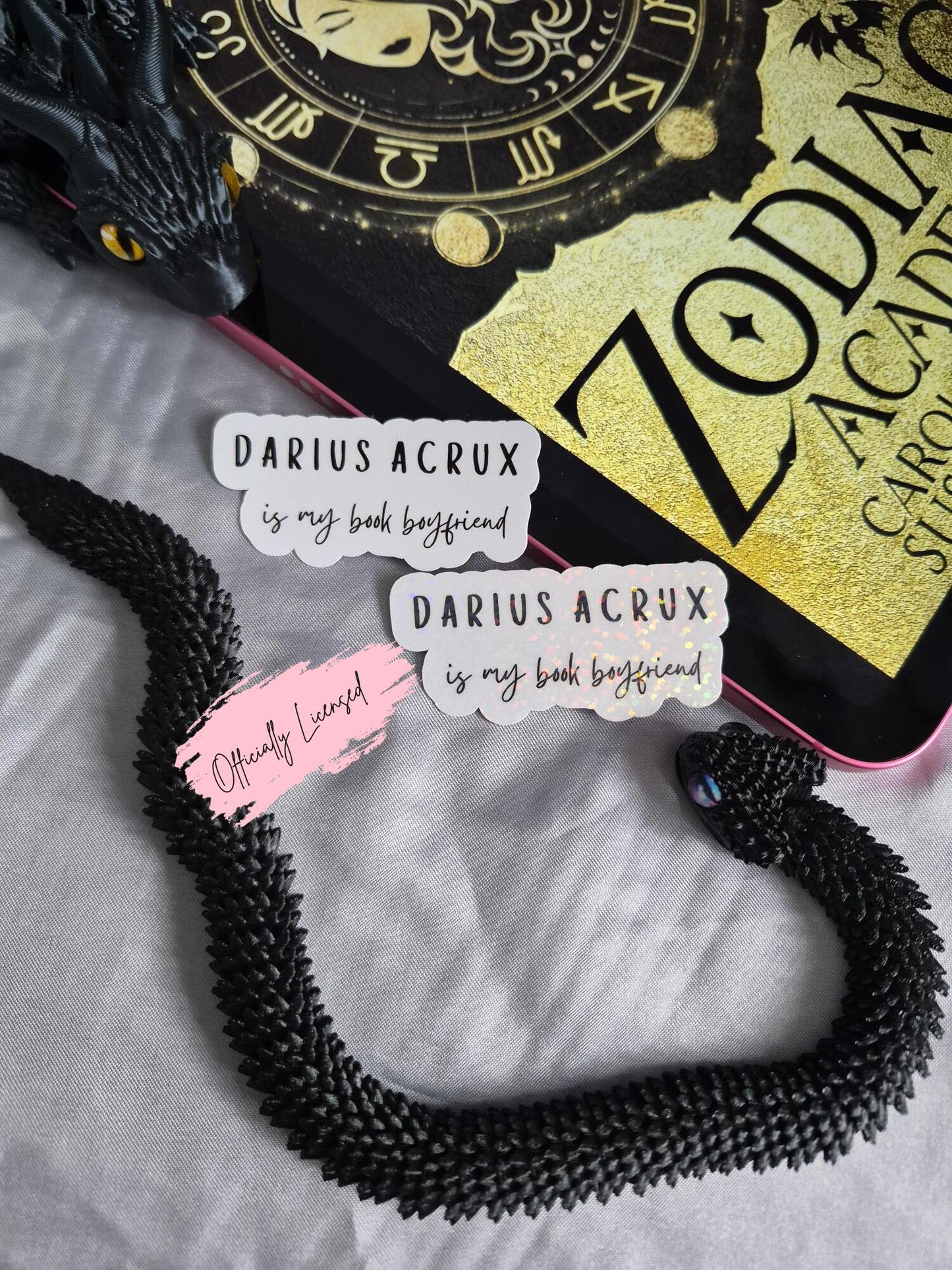 Zodiac Academy - Darius Acrux Is My Book Boyfriend Sticker image 0