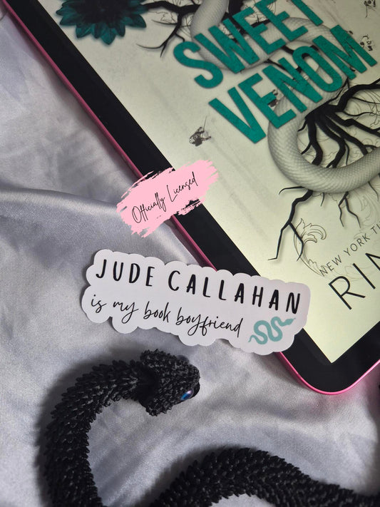 Sweet Venom - Jude Callahan Is My Book Boyfriend Sticker image 0