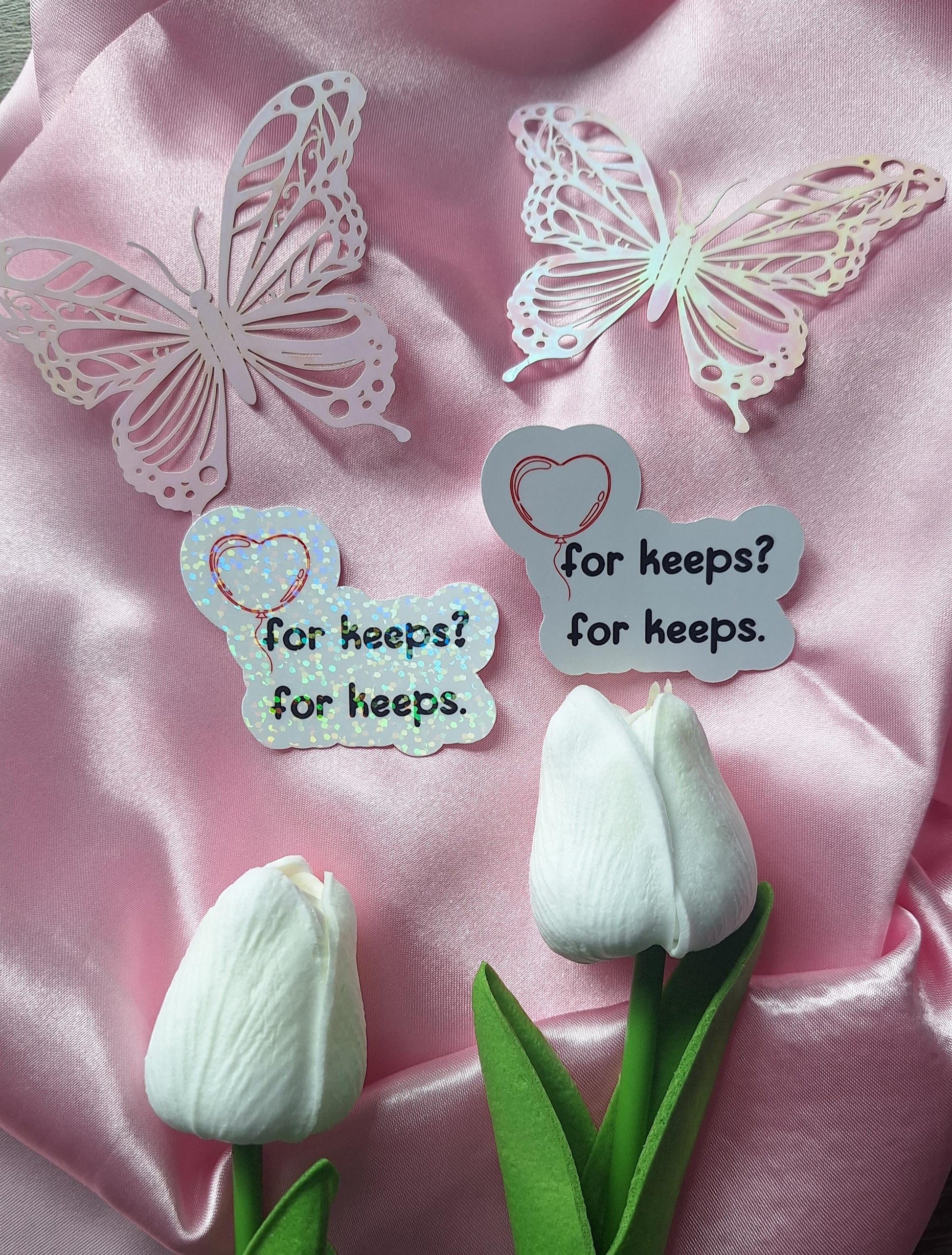 For Keeps Sticker image 0