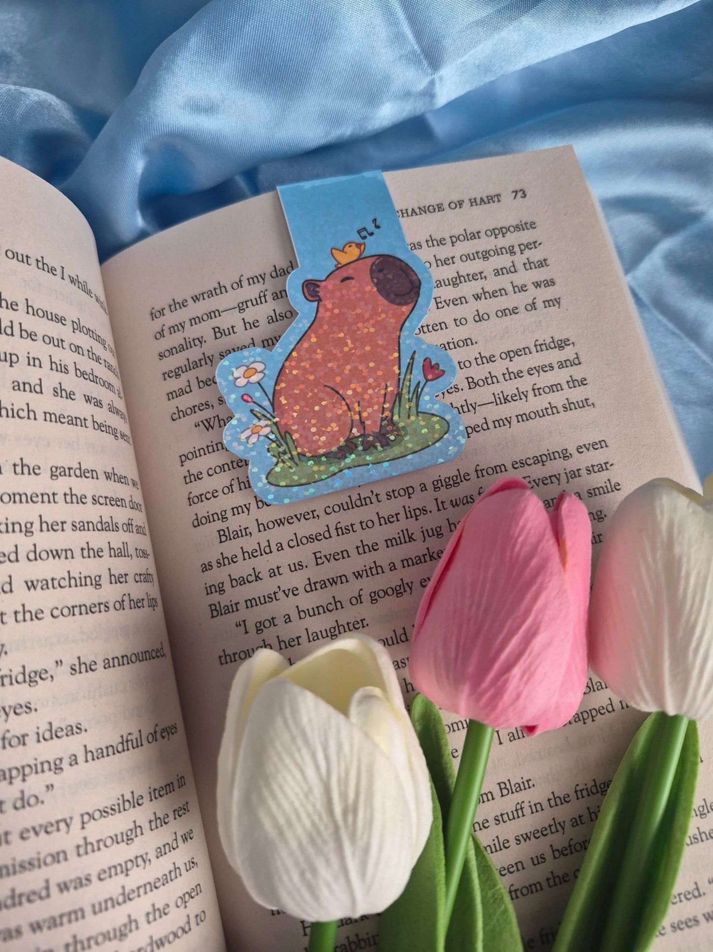 Capybara Magnetic Bookmark image 0