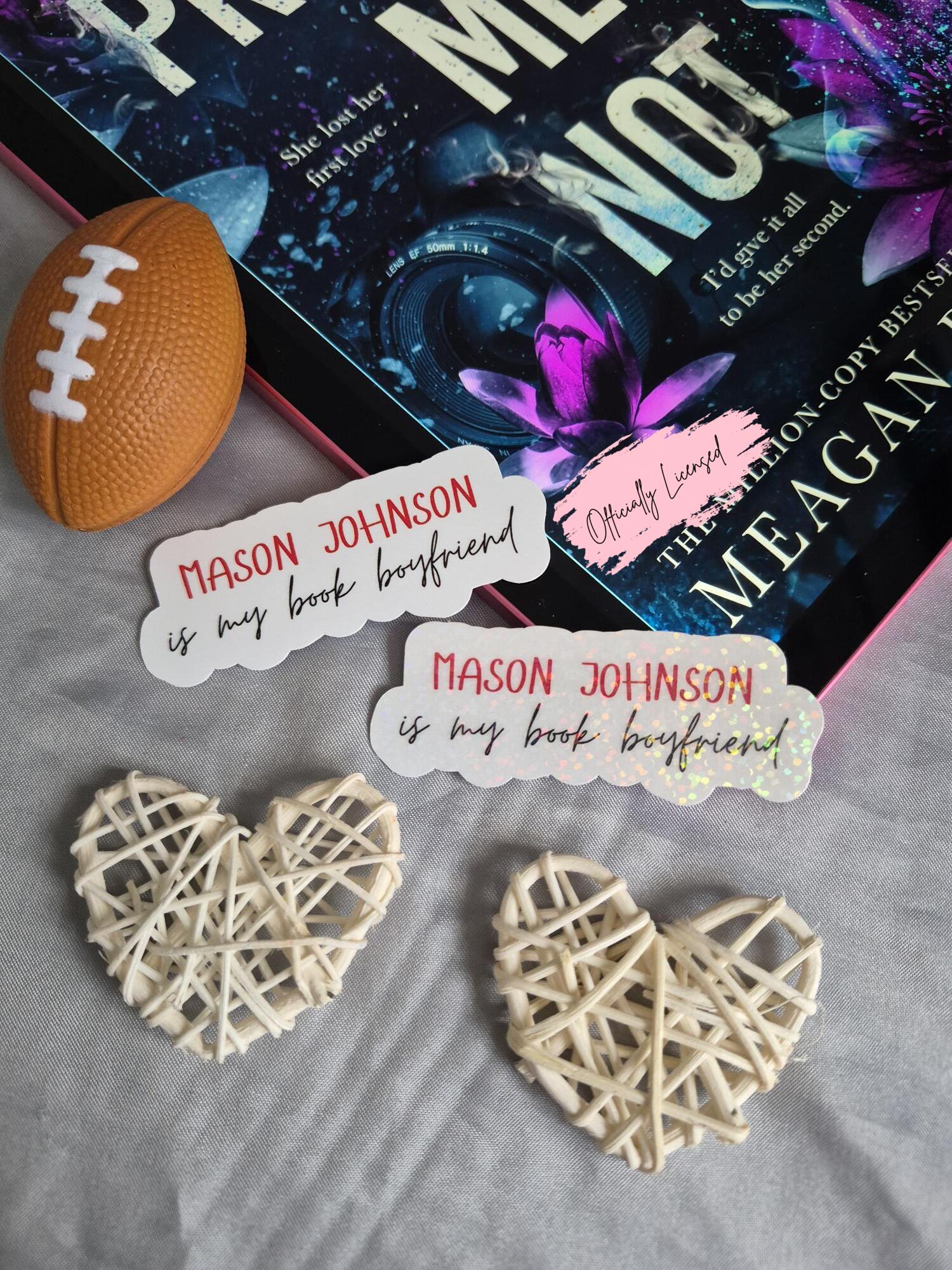 Promise Me Not - Mason Johnson Is My Book Boyfriend Sticker image 0