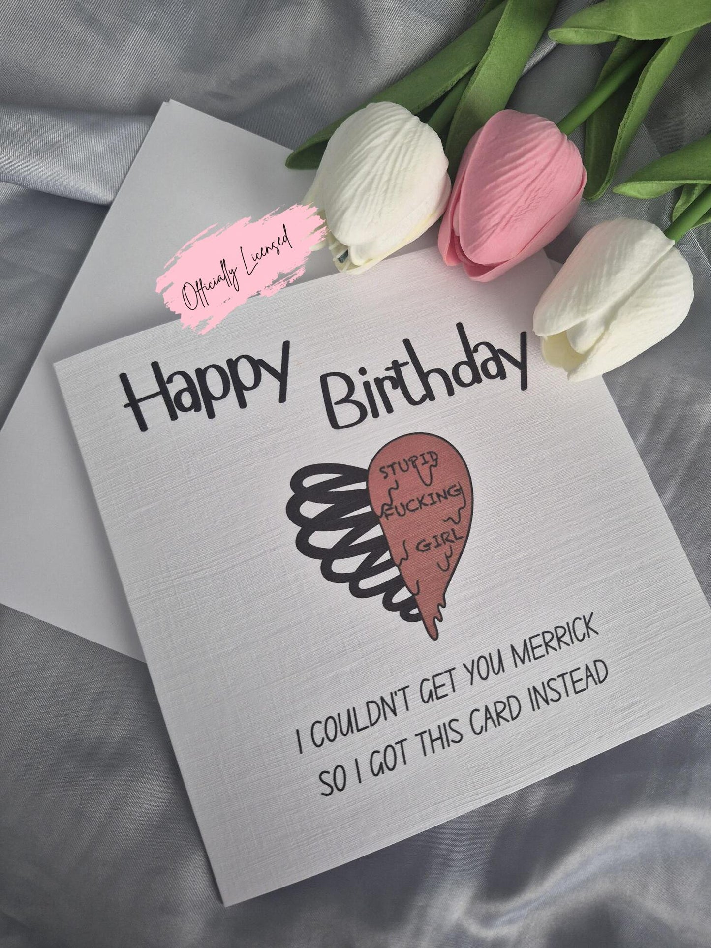 Ghost D Birthday Card image 0