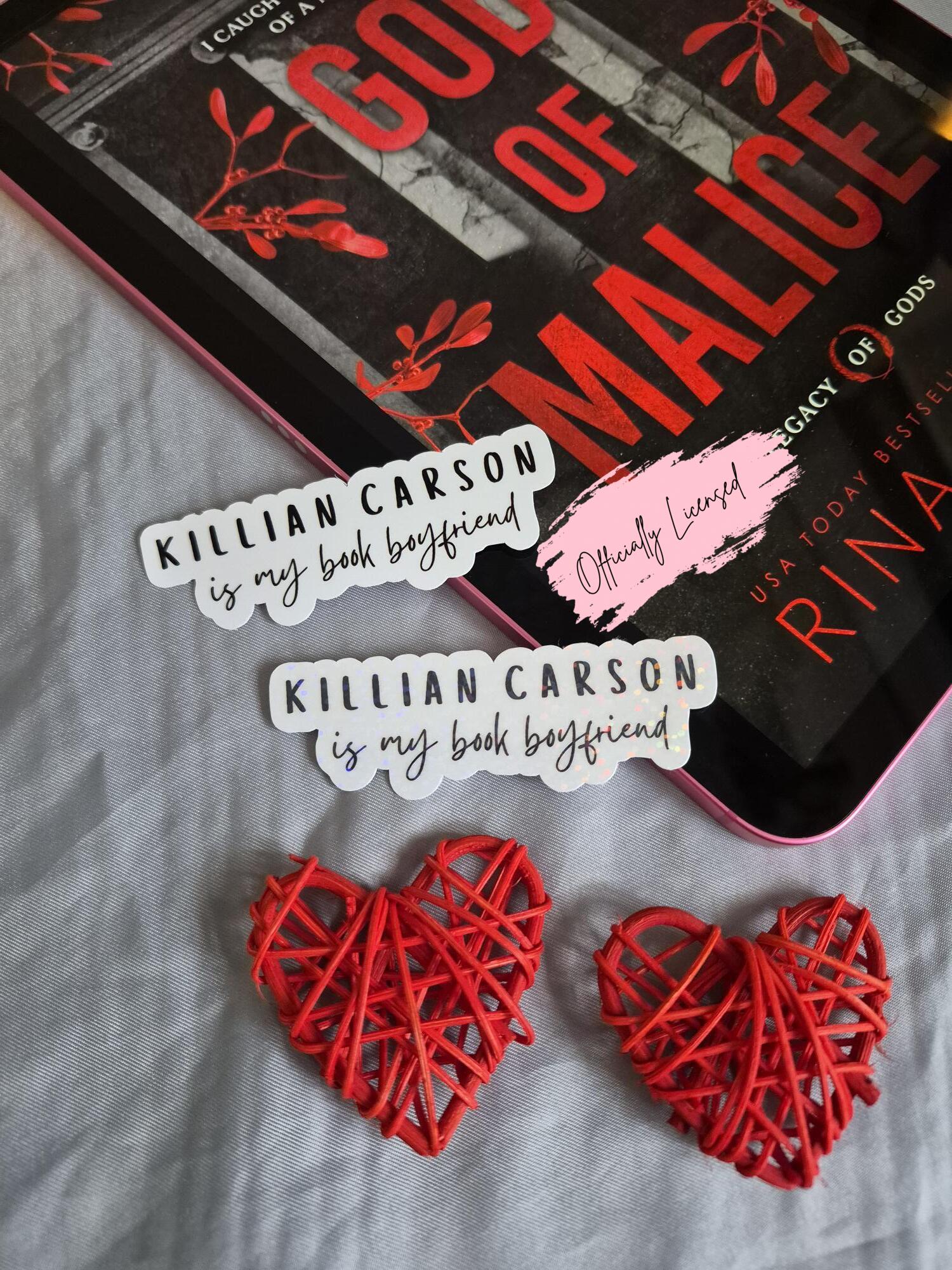 God Of Malice - Killian Carson Is My Book  Boyfriend Sticker image 0