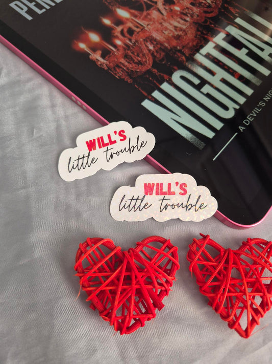 Will's Little Trouble Sticker image 0