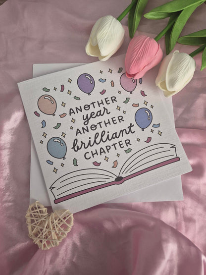 Another Year Another Brilliant Chapter Card image 0