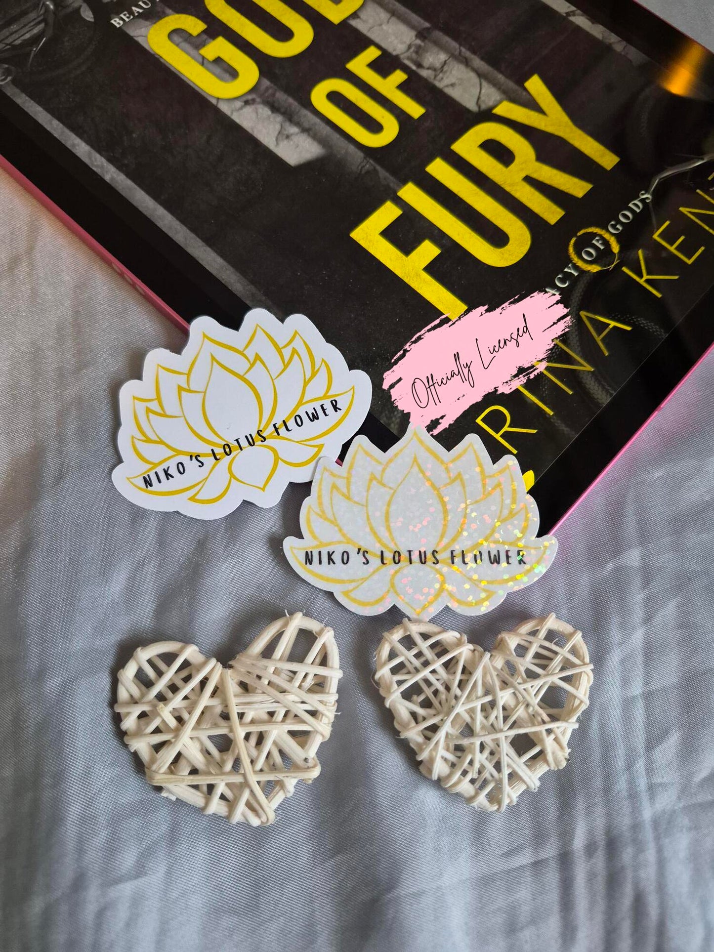 God Of Fury - Niko's Lotus Flower Sticker image 0