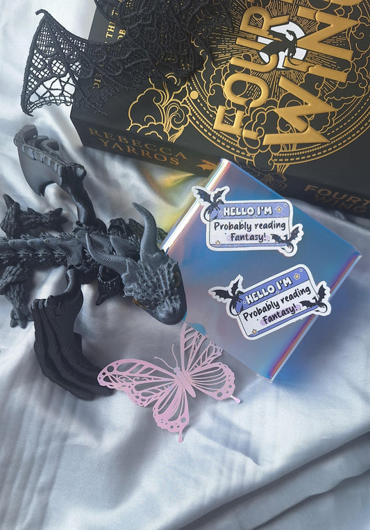 Reading Fantasy Sticker image 0