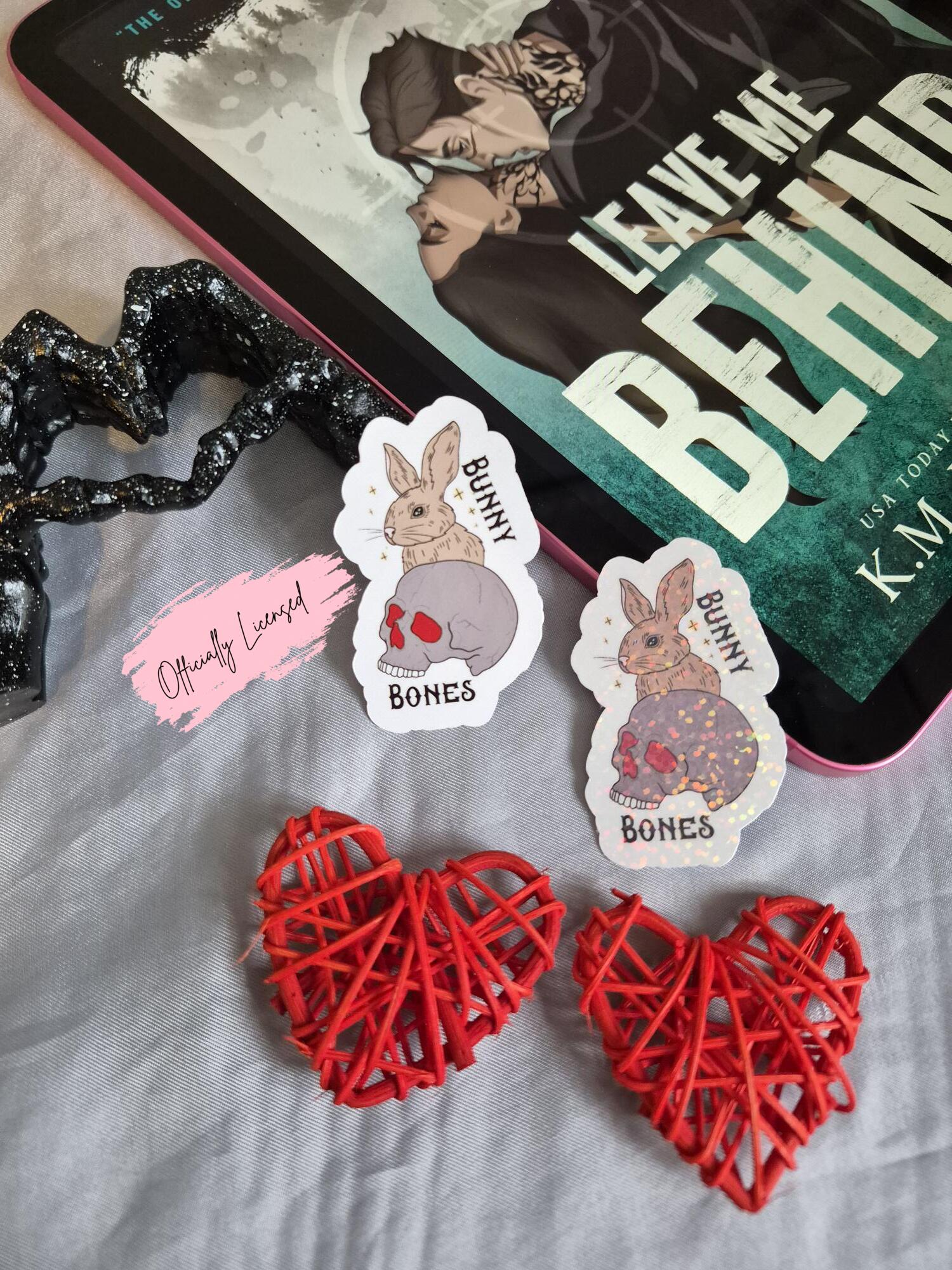 Leave Me Behind - Bones, Bunny Sticker image 0