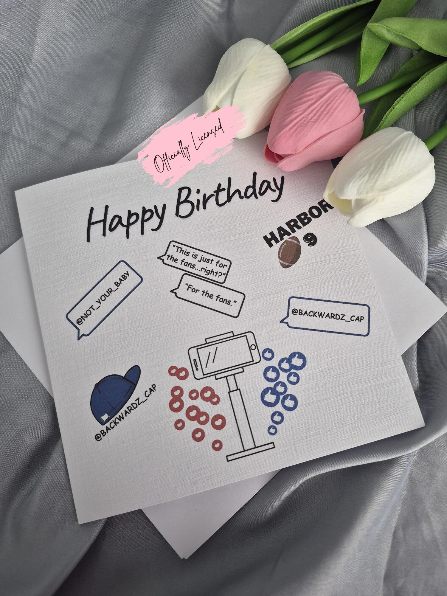 For The Fans Birthday Card image 0
