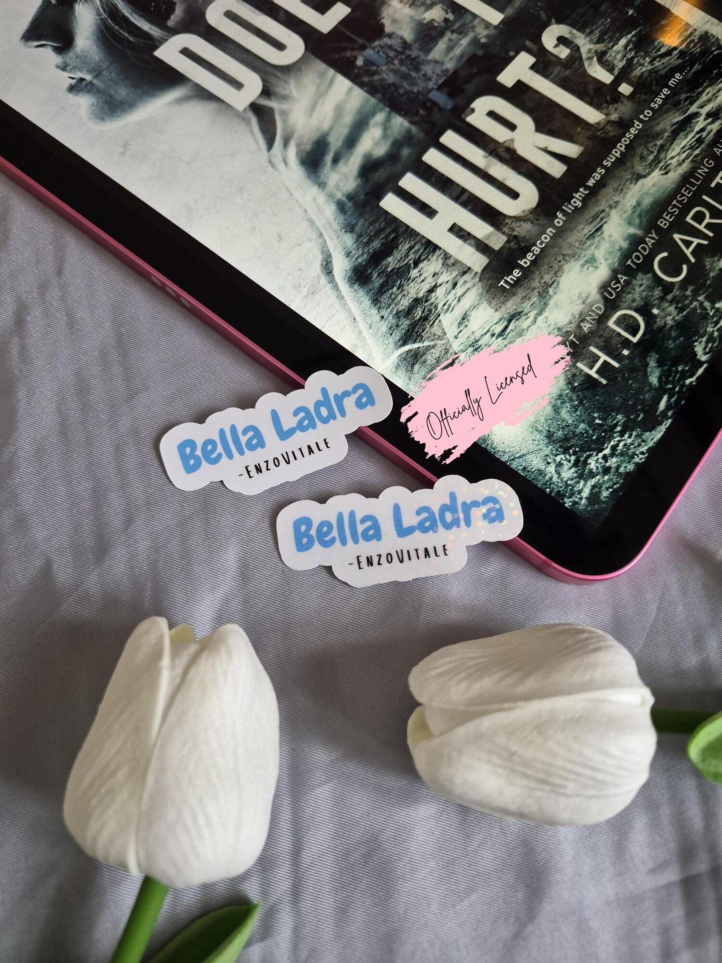 Does It Hurt - Bella Ladra Sticker image 0