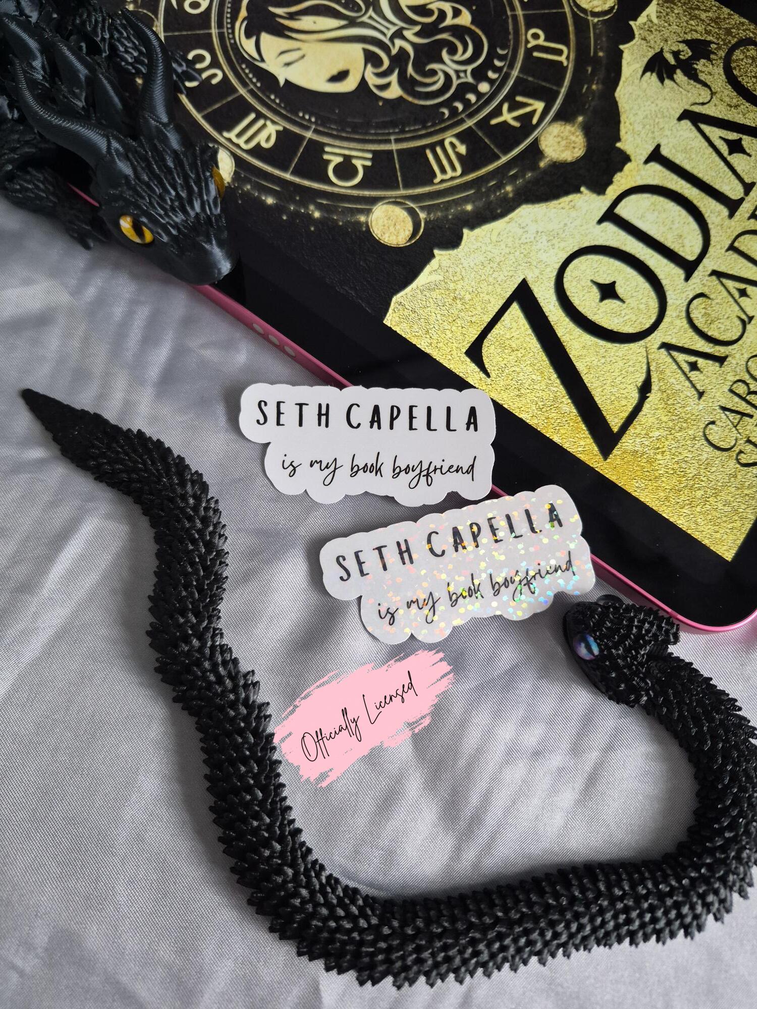 Zodiac Academy - Seth Capella Is My Book Boyfriend Sticker image 0