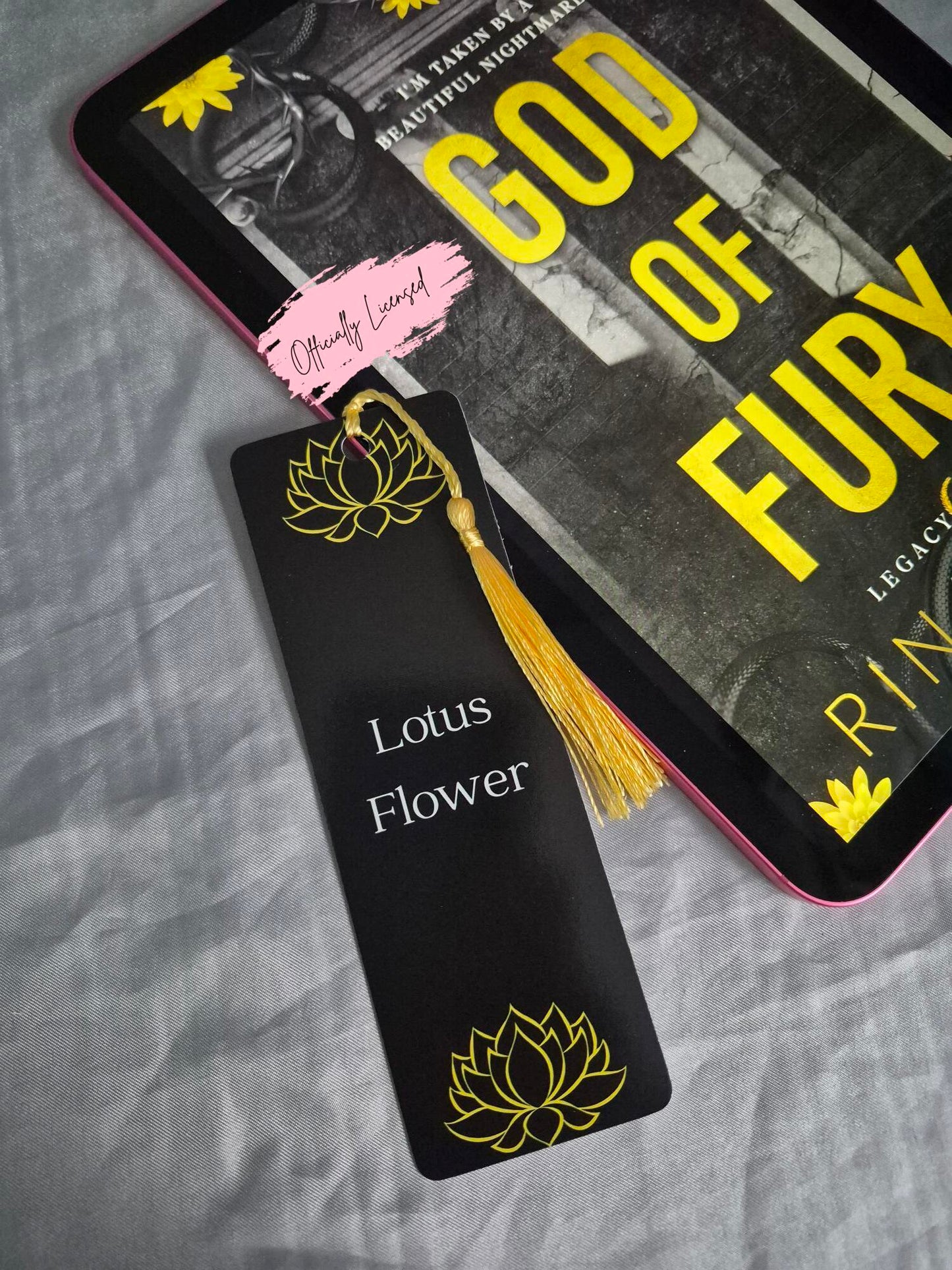 God Of Fury - Lotus Flower Bookmark image 0