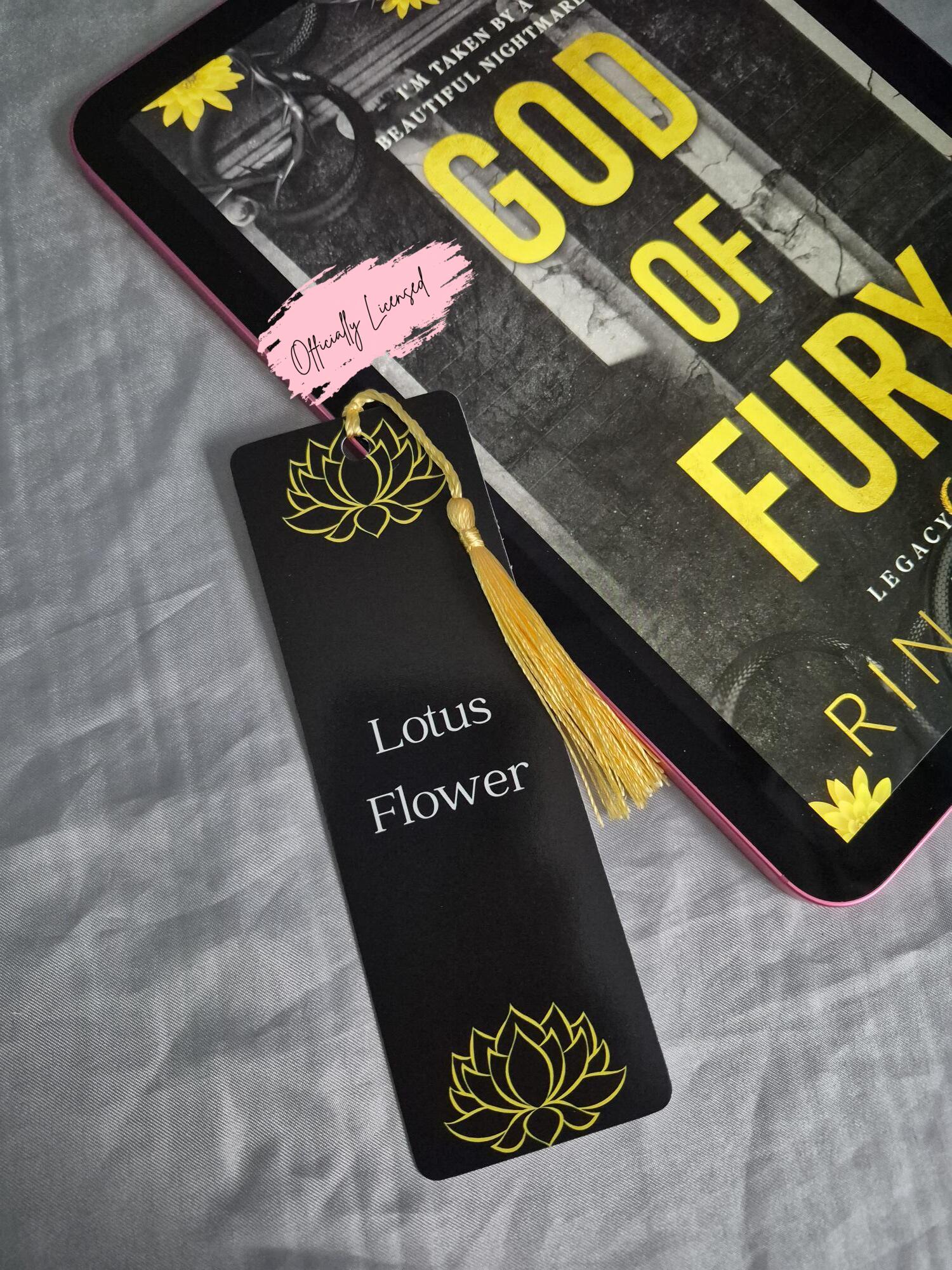 God Of Fury - Lotus Flower Bookmark image 0