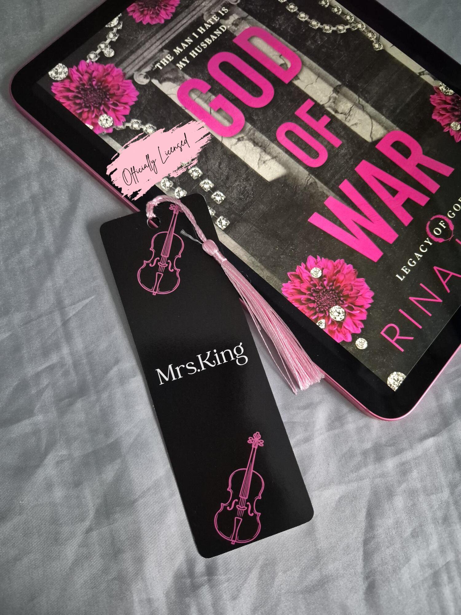 God Of War - Mrs King Bookmark image 0