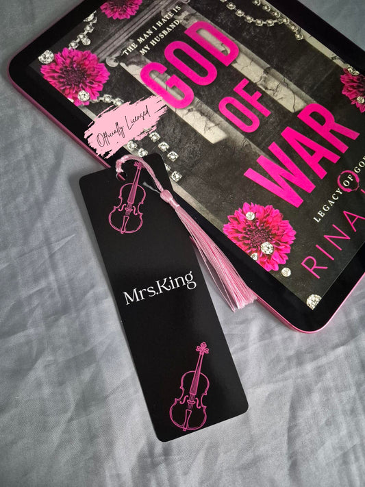 God Of War - Mrs King Bookmark image 0