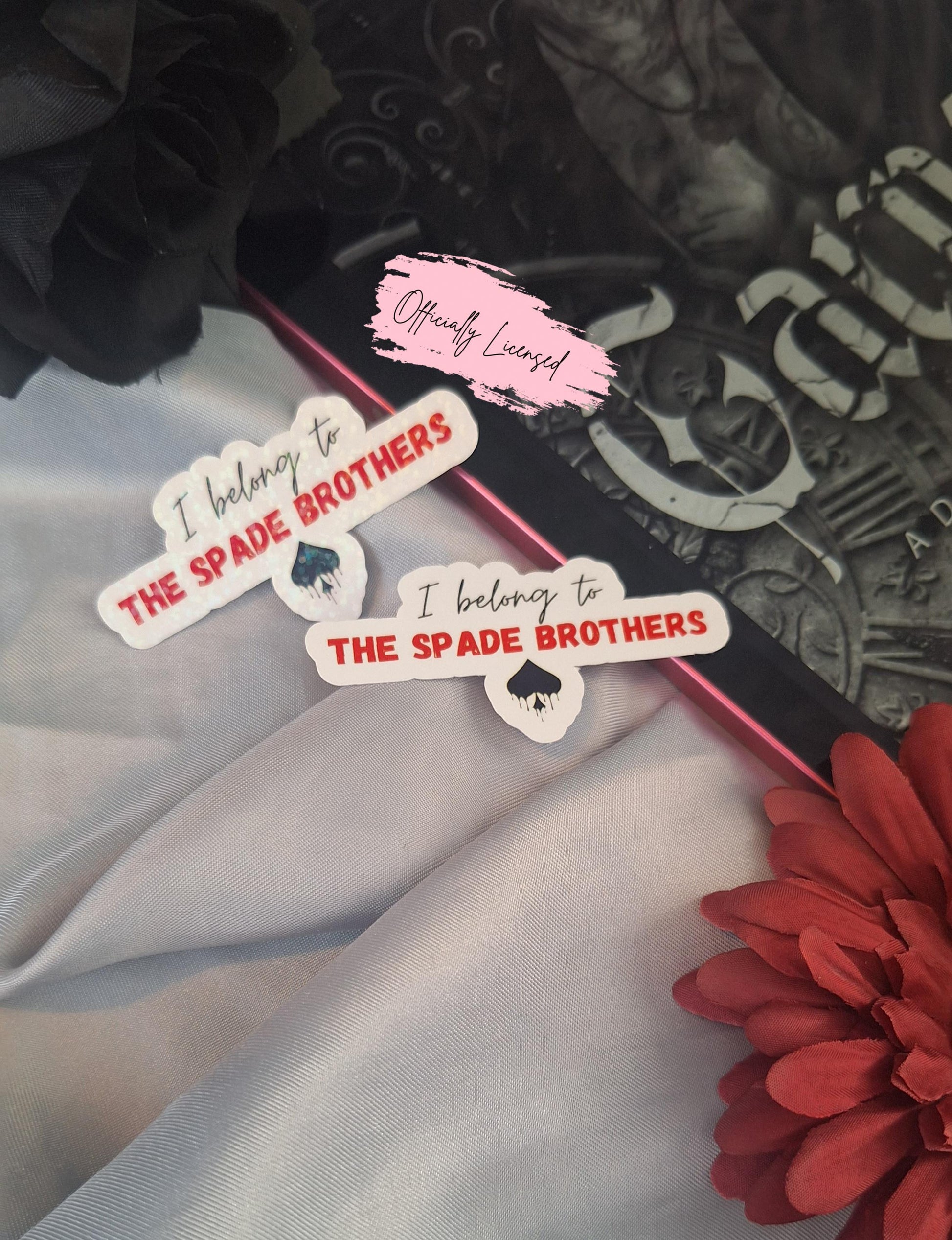 I Belong To The Spade Brothers Sticker image 0