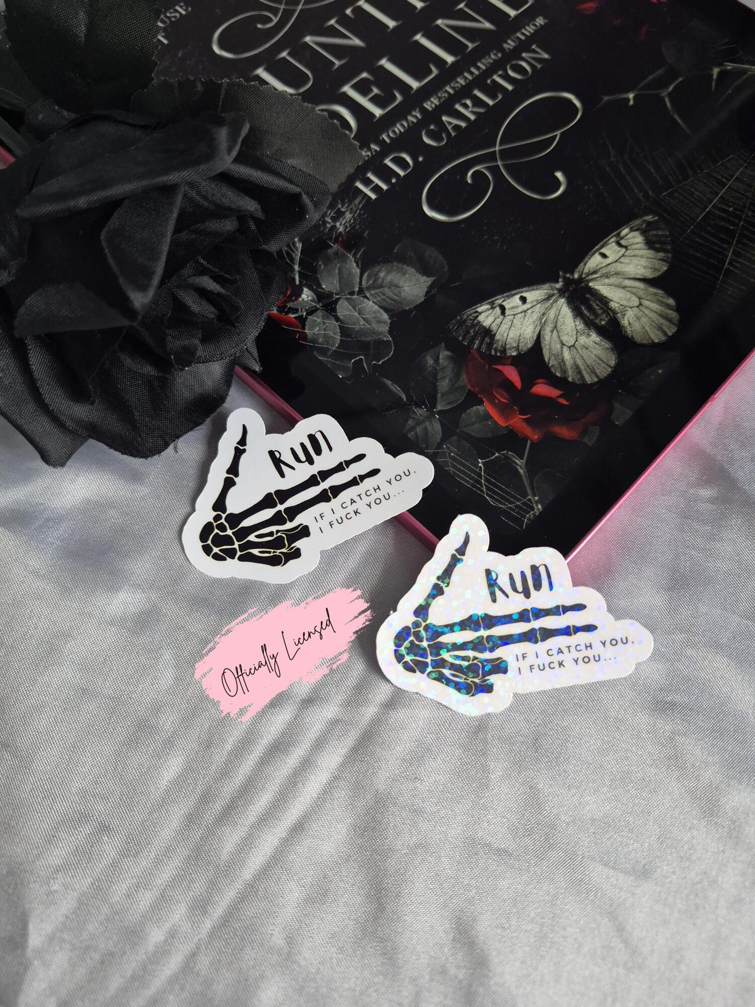 Haunting Adeline - Run If I Catch You Sticker image 0