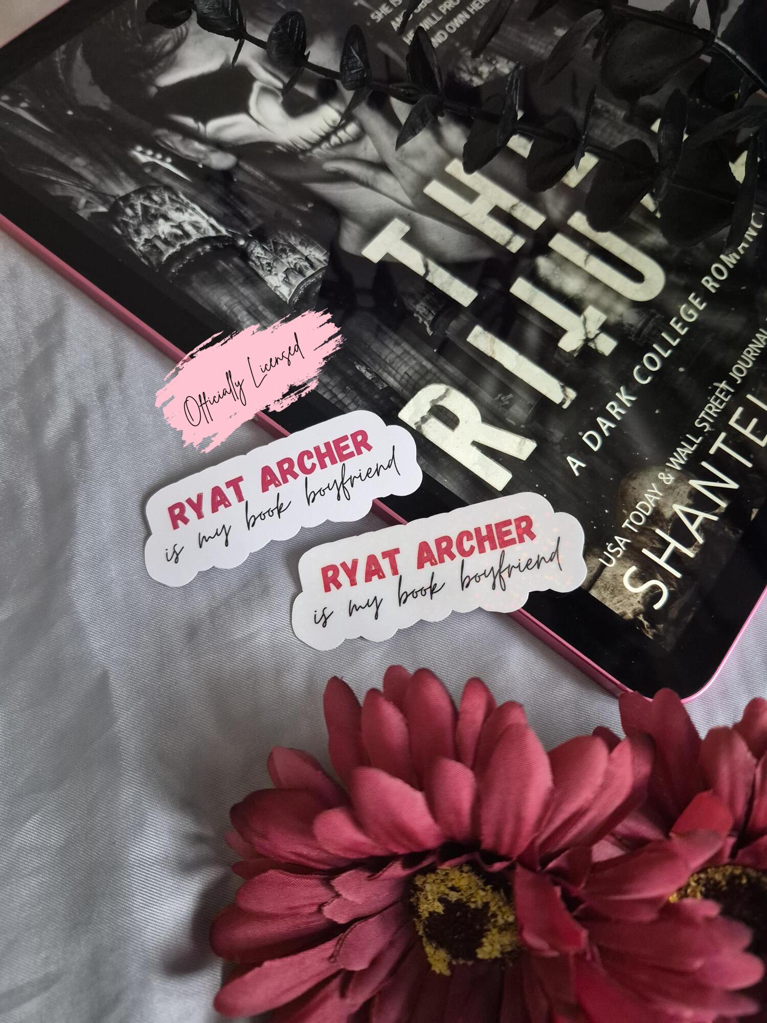 The Ritual - Ryat Archer Is My Book Boyfriend Sticker image 0