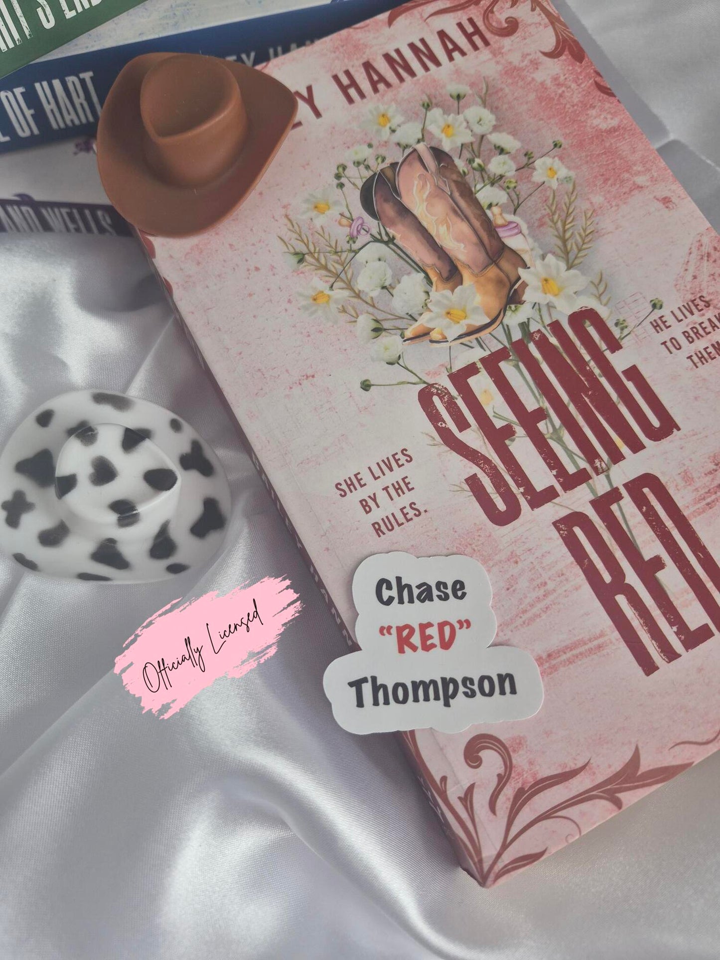 Seeing Red - Chase RED Thompson Sticker image 0