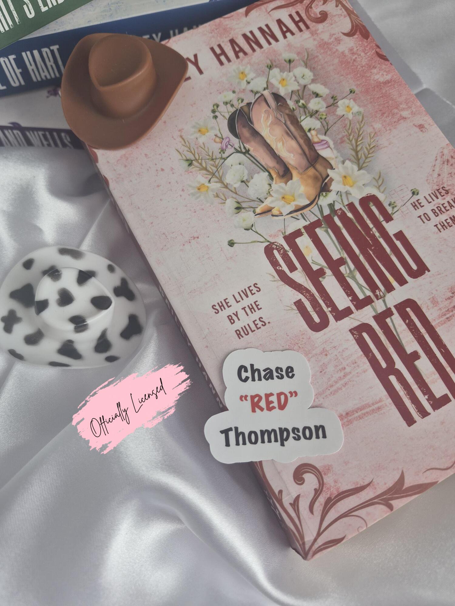 Seeing Red - Chase RED Thompson Sticker image 0