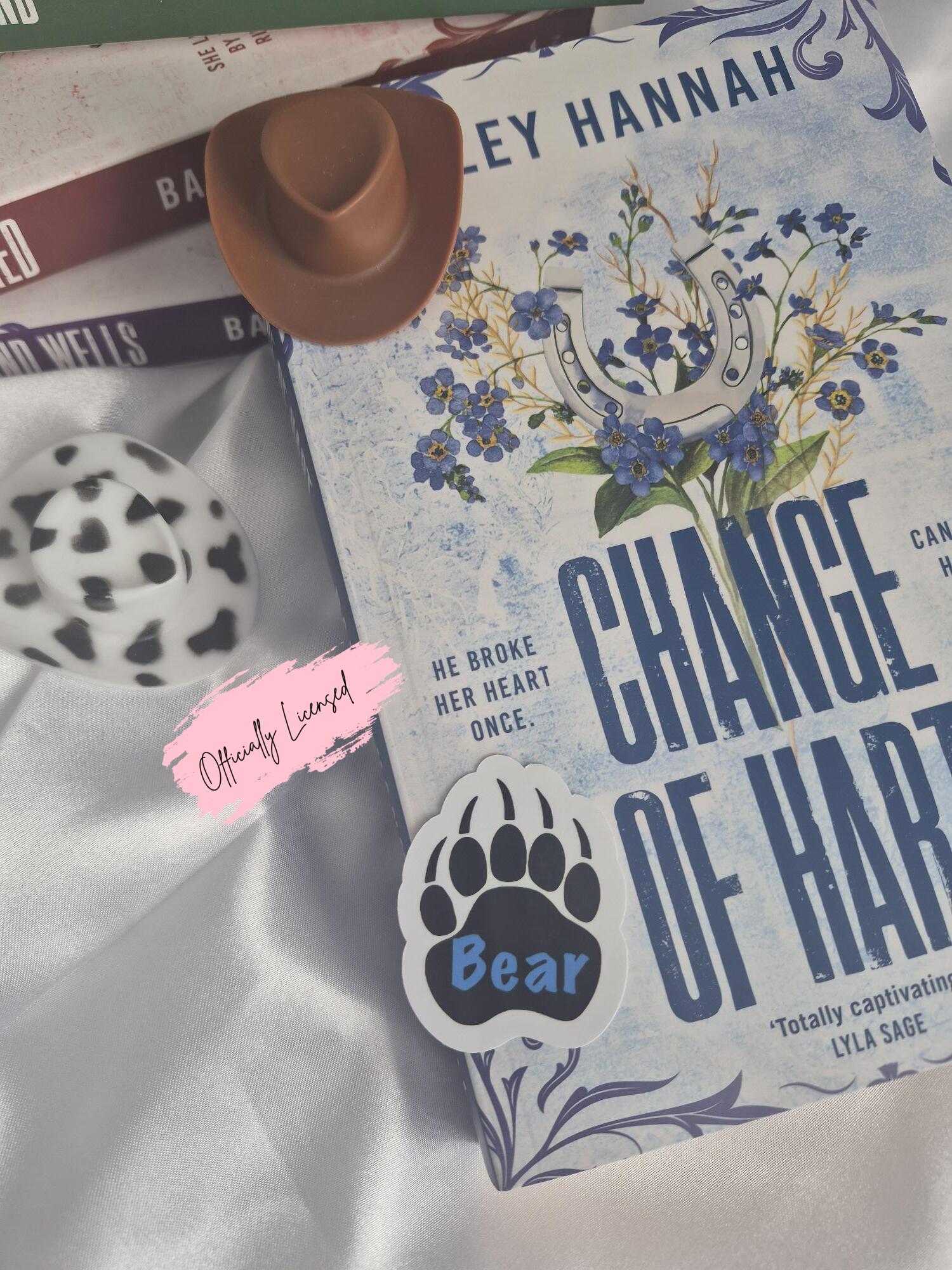 Change Of Hart - Bear Sticker image 0