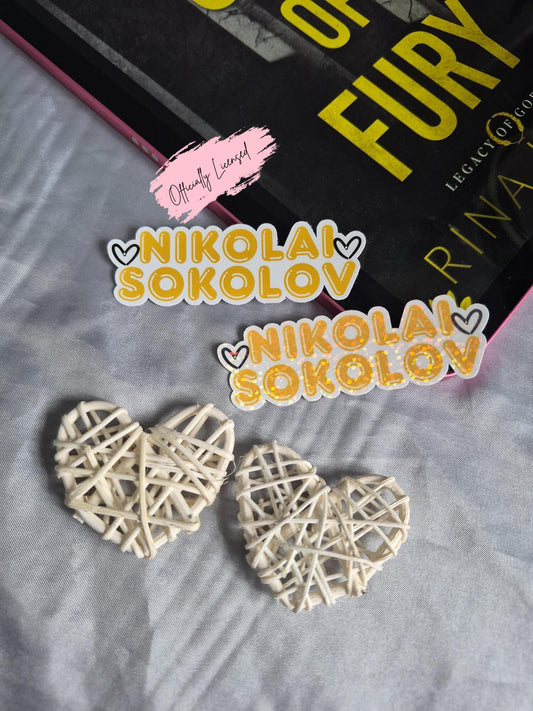 God Of Fury - Nikolai Sokolov Sticker image 0
