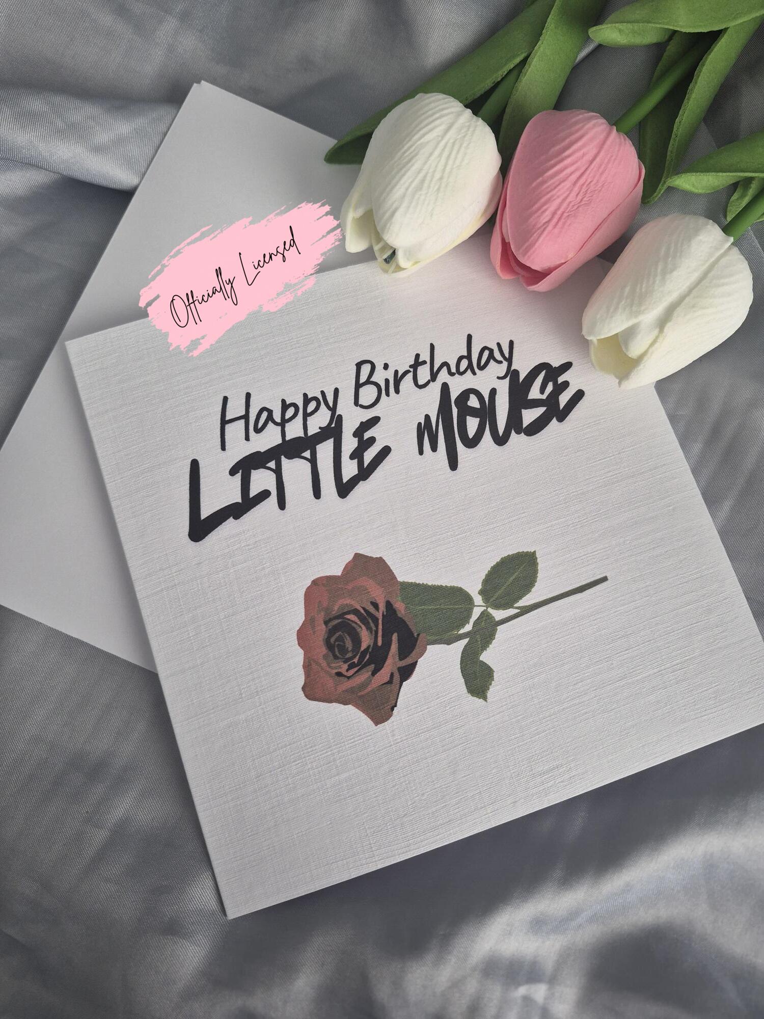 Haunting Adeline - Little Mouse Birthday Card image 0