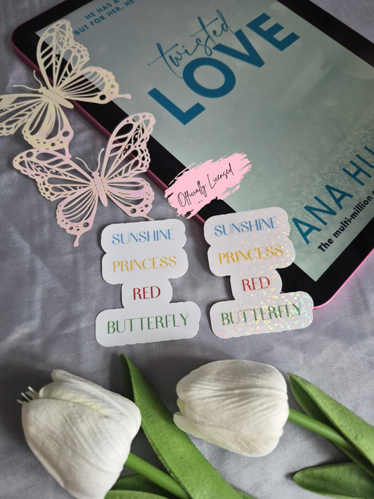 ANA HUANG™ Officially Licensed Merch - Nicknames Sticker image 0