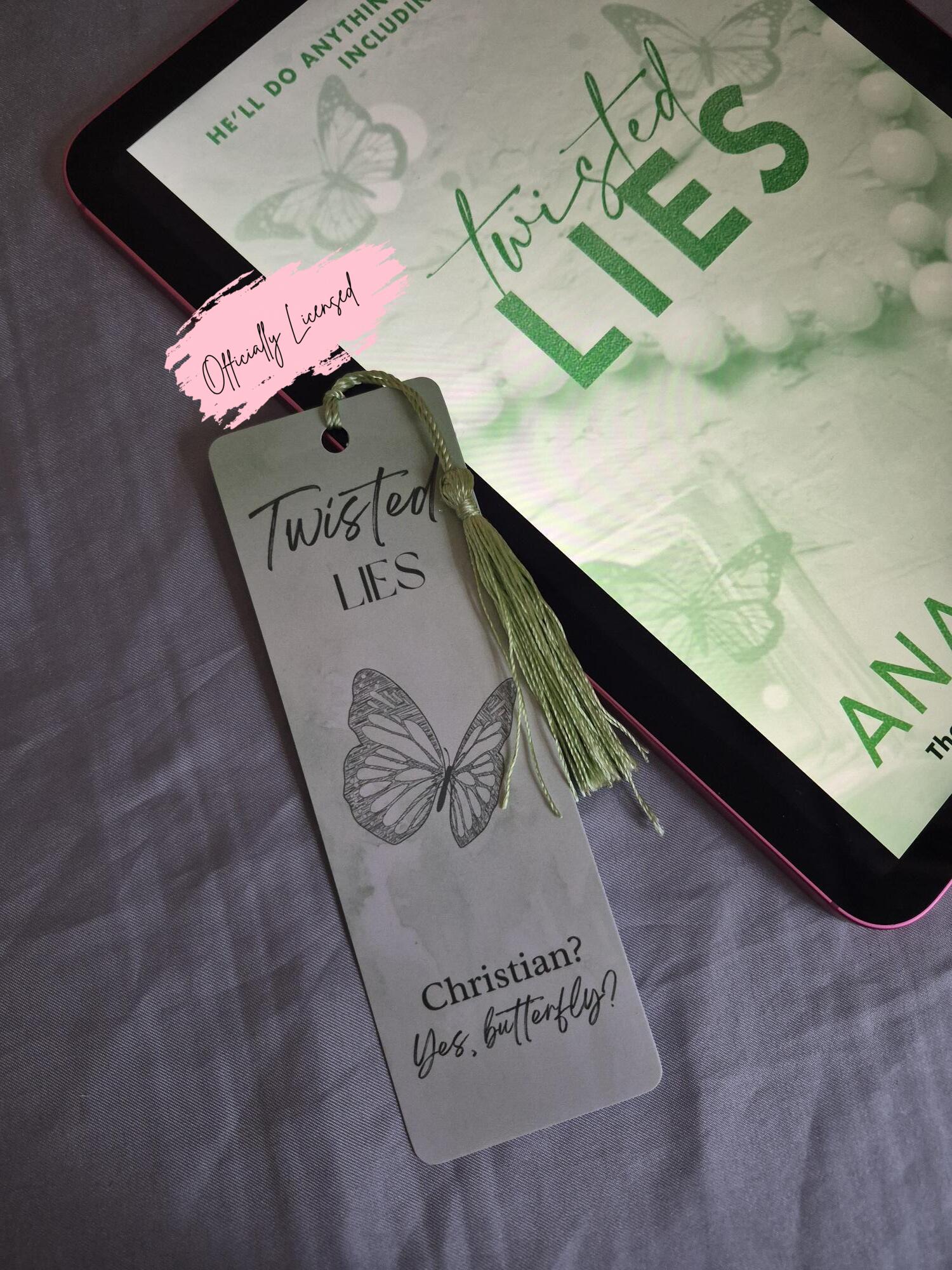 ANA HUANG™ Officially Licensed Merch - Twisted Lies Bookmark image 0