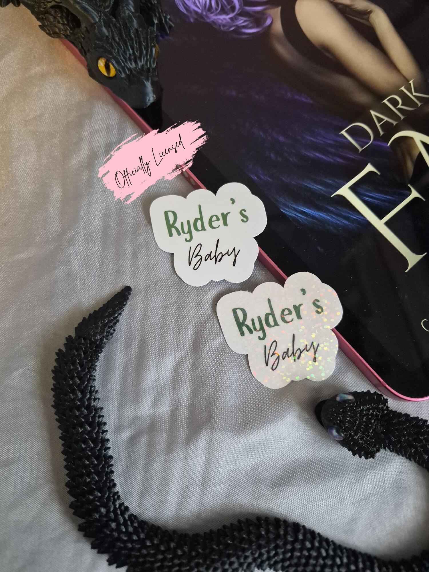 Ruthless Boys Of The Zodiac - Ryder's Baby Sticker image 0