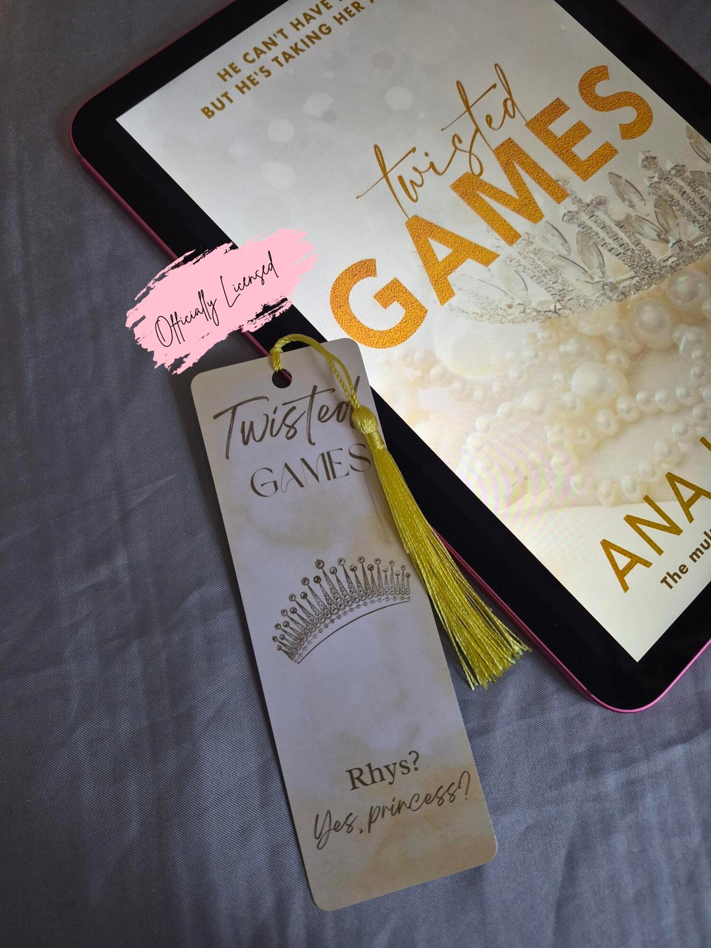ANA HUANG™ Officially Licensed Merch - Twisted Games Bookmark image 0