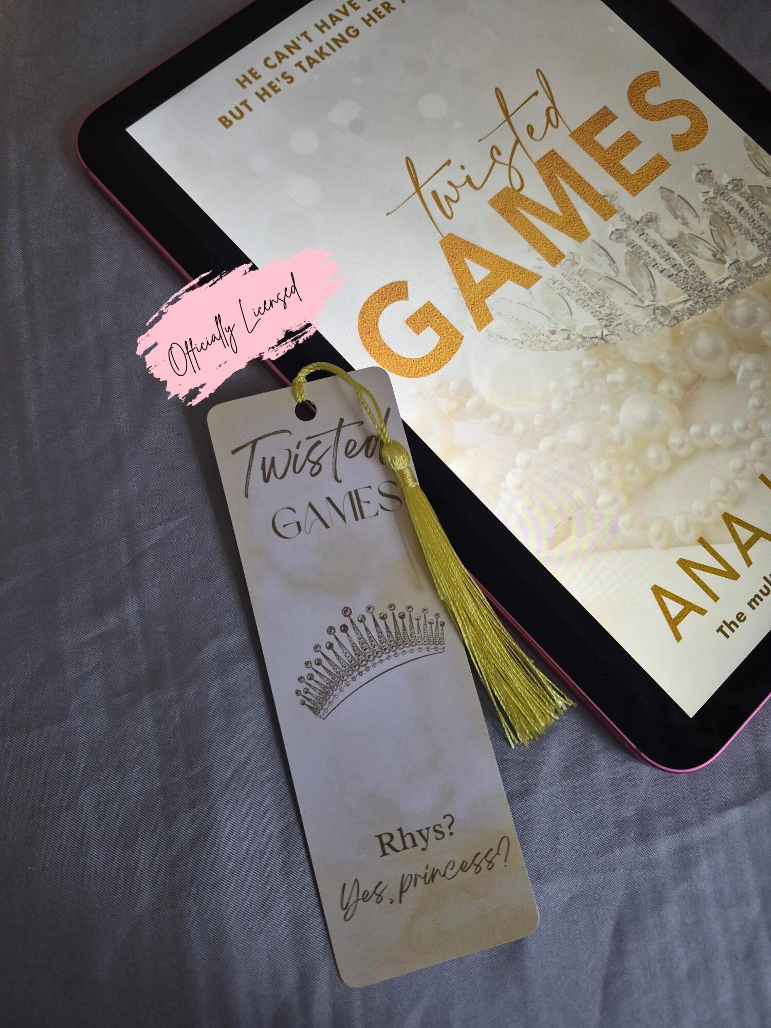 ANA HUANG™ Officially Licensed Merch - Twisted Games Bookmark image 0