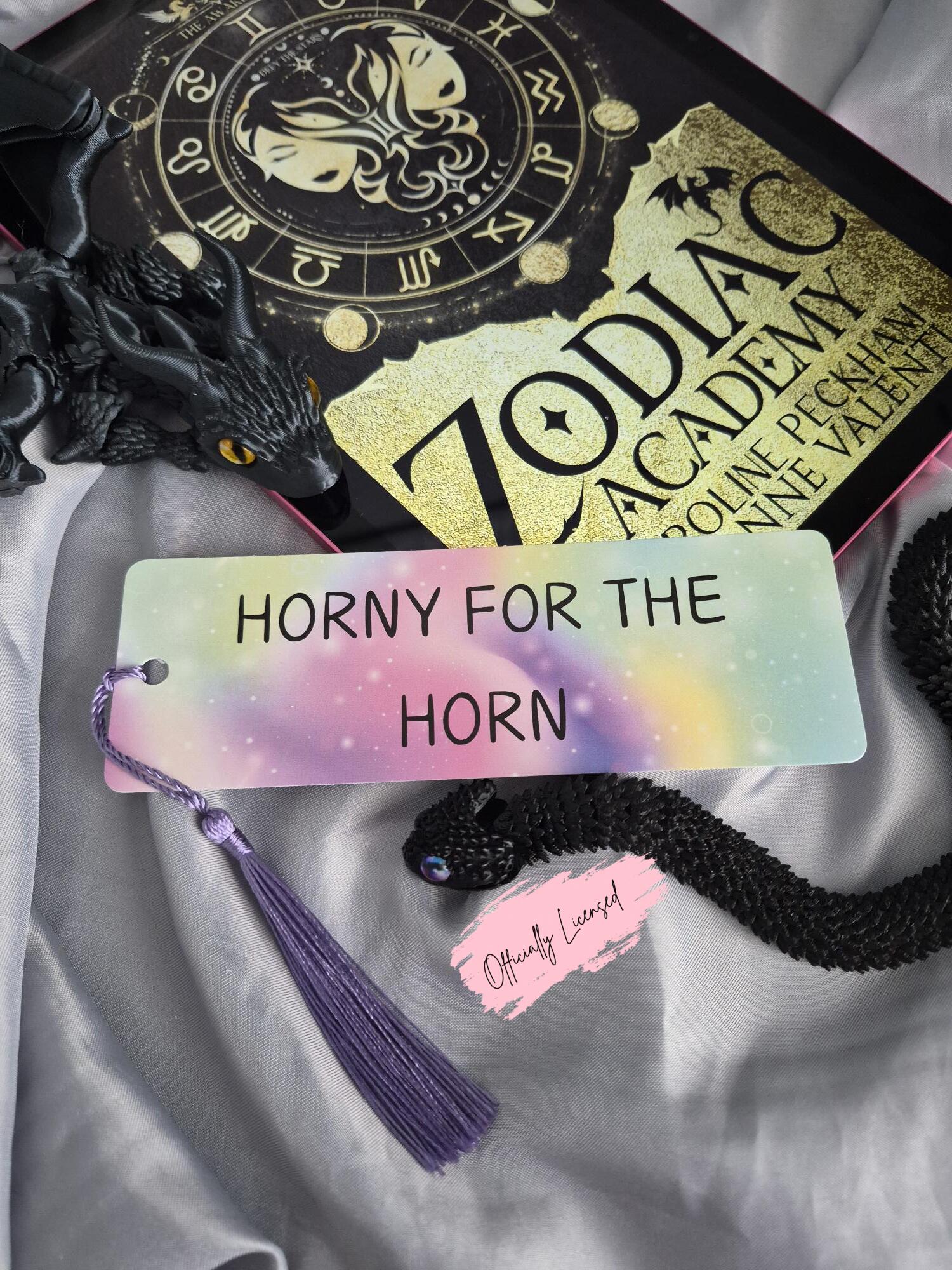 Zodiac Academy - Horny For The Horn Bookmark image 0