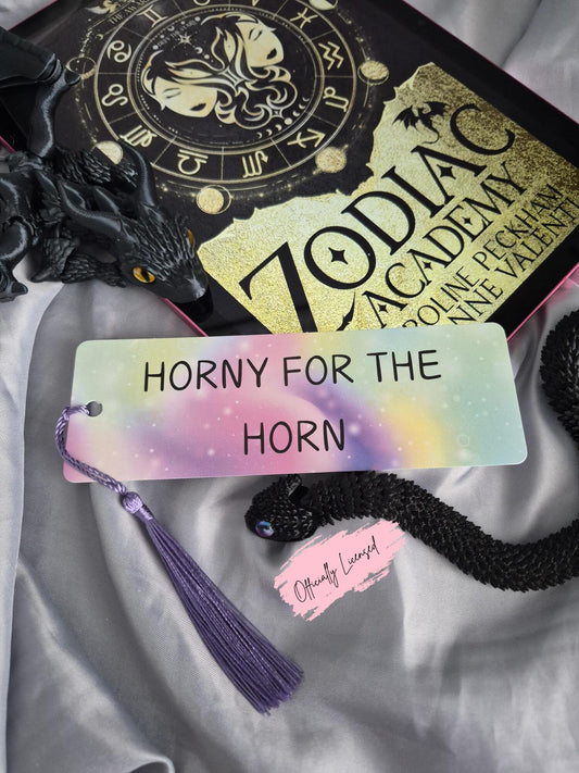 Zodiac Academy - Horny For The Horn Bookmark image 0