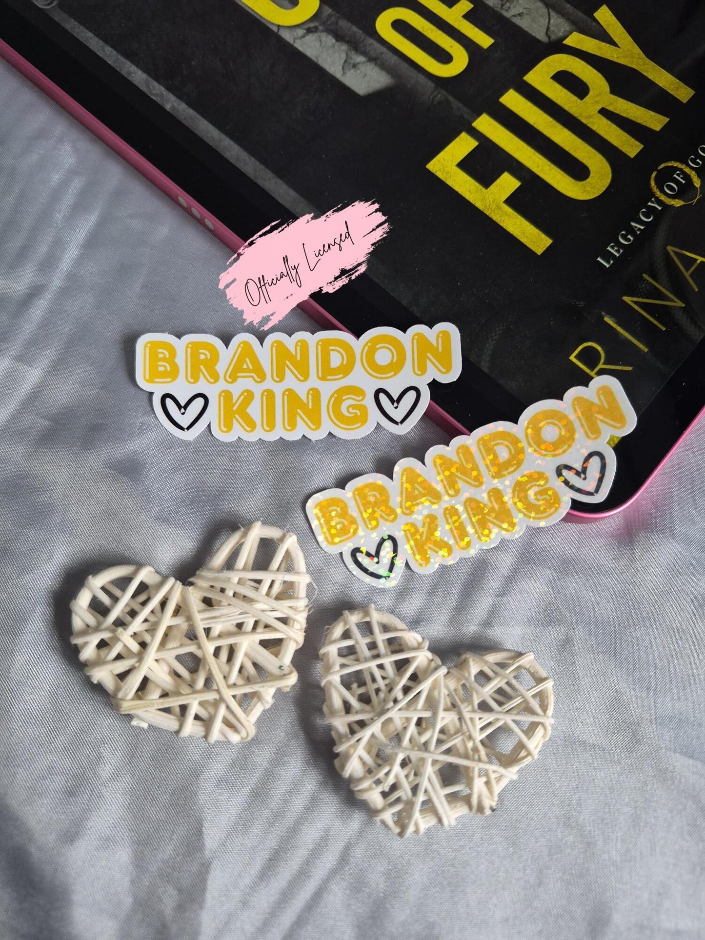 God Of Fury - Brandon King Sticker image 0