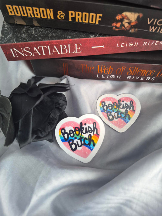 Bookish Bitch Sticker image 0