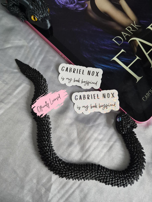 Ruthless Boys Of The Zodiac - Gabriel Nox Is My Book Boyfriend Sticker image 0