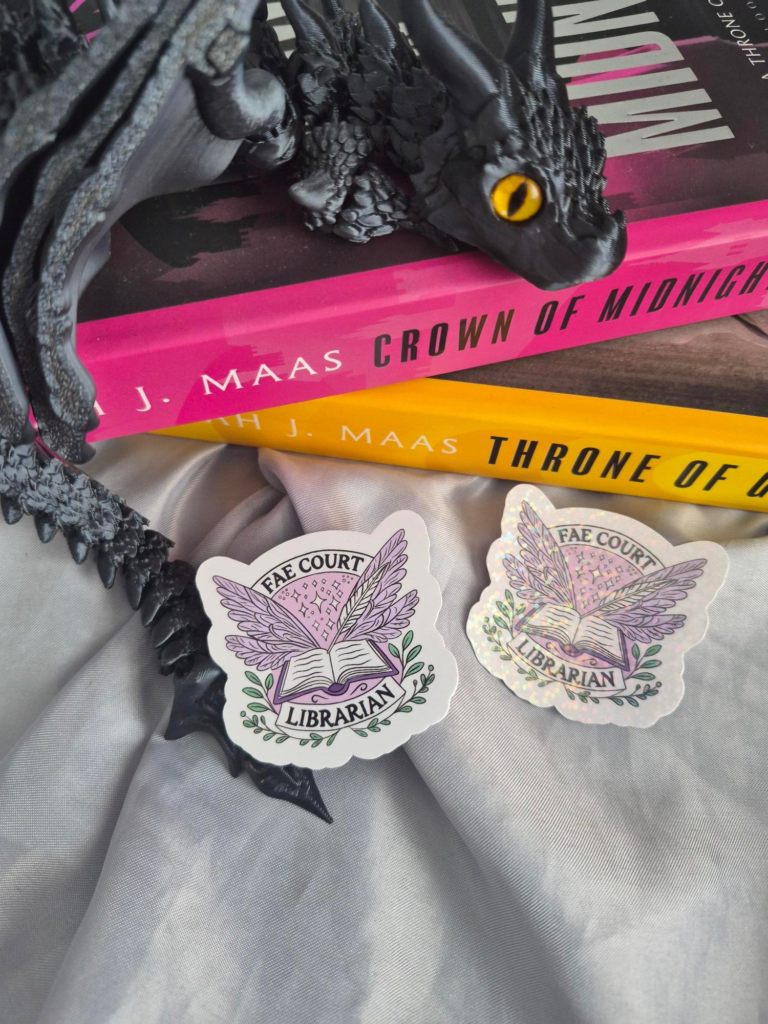 Fae Court Librarian Sticker image 0