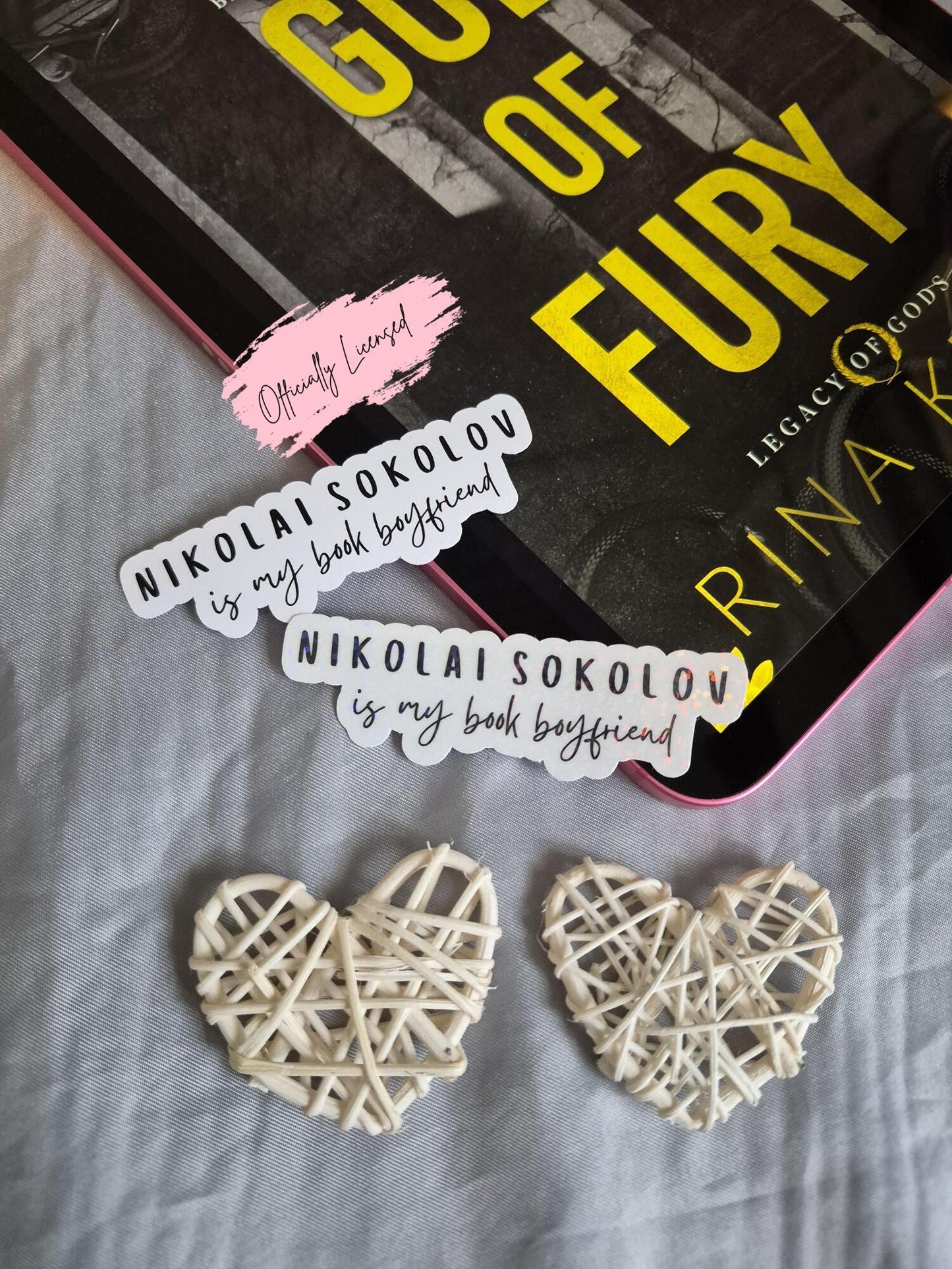 God Of Fury - Nikolai Sokolov Is My Book Boyfriend Sticker image 0