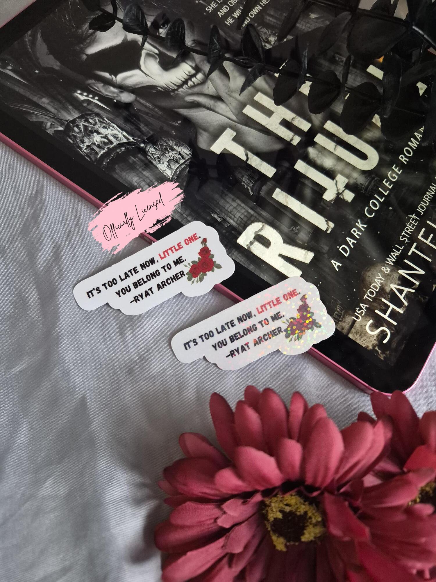 The Ritual - Ryat Quote Sticker image 0