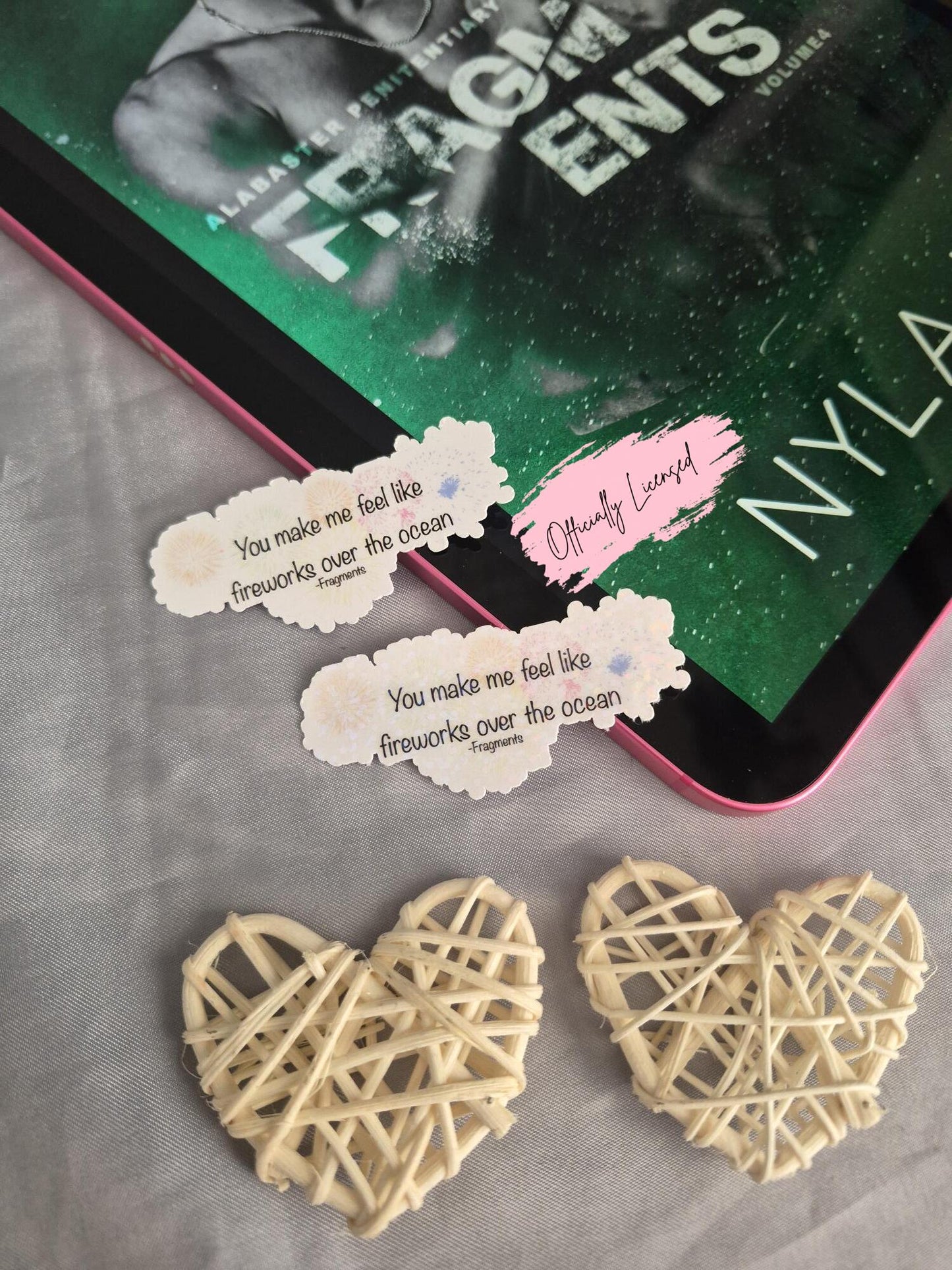 Fragments Quote Sticker image 0