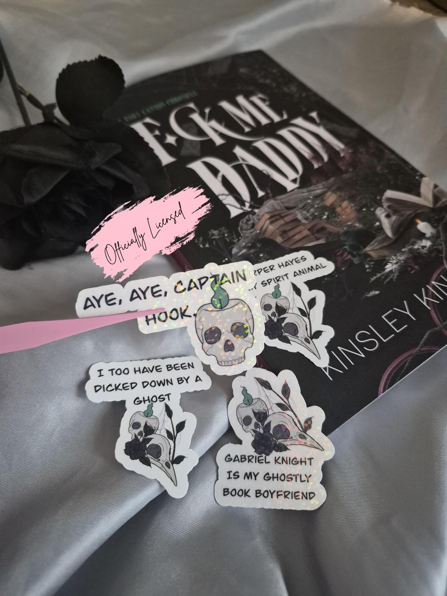 Fck Me Daddy - Aye Aye Captain Hook Sticker image 0