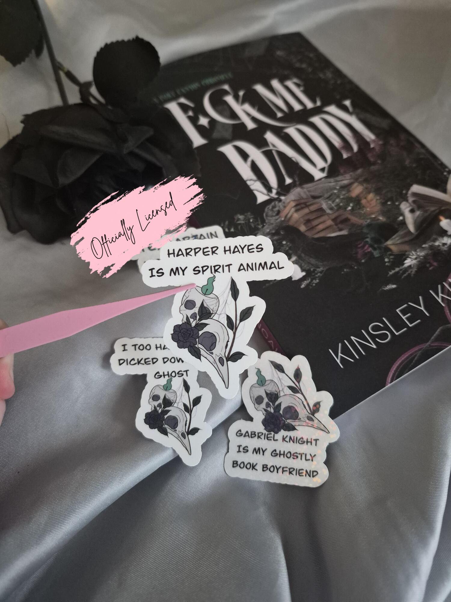 Fck me Daddy - Harper Hayes Is My Spirit Animal Sticker image 0